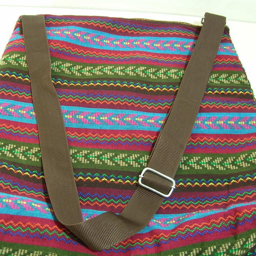 Boho Multicolored Shoulder Bag - Picture 5 of 7